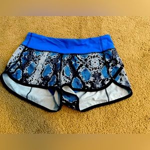 Lululemon speed shorts size 4